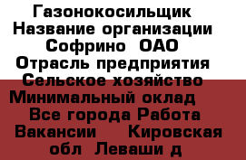 Газонокосильщик › Название организации ­ Софрино, ОАО › Отрасль предприятия ­ Сельское хозяйство › Минимальный оклад ­ 1 - Все города Работа » Вакансии   . Кировская обл.,Леваши д.